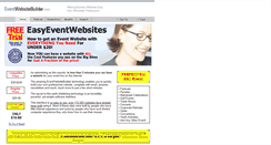 Desktop Screenshot of eventwebsitebuilder.com